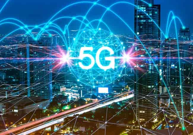 نسل پنجم شبکه تلفن همراه 5G