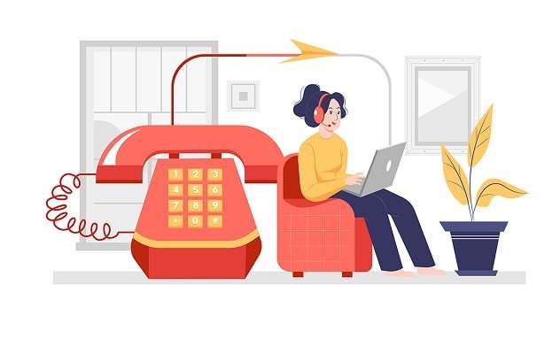 مرکز تماس عالی برای گل فروشی آنلاین