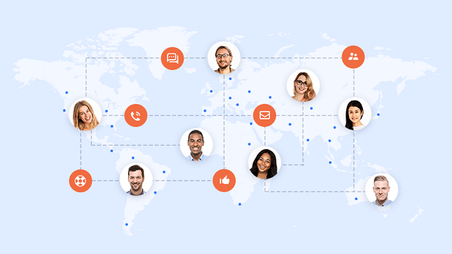 تیم پشتیبانی قوی