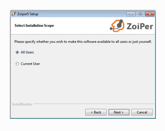 راه اندازی زویپر مرحله 10