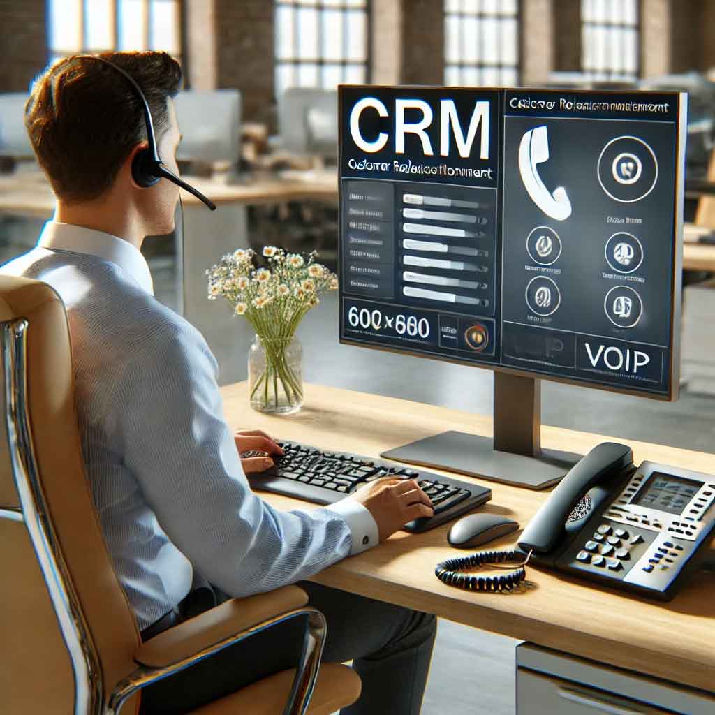 ارتباط مرکز تلفن ابری با CRM